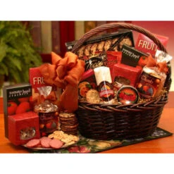 A Grand World Of Thanks Gourmet Gift Basket