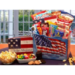 America The Beautiful Snack Gift Box