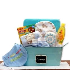 Baby Boy Basics Gift Pail
