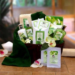 Revitalizing Cucumber & Melon Calming Gift Basket