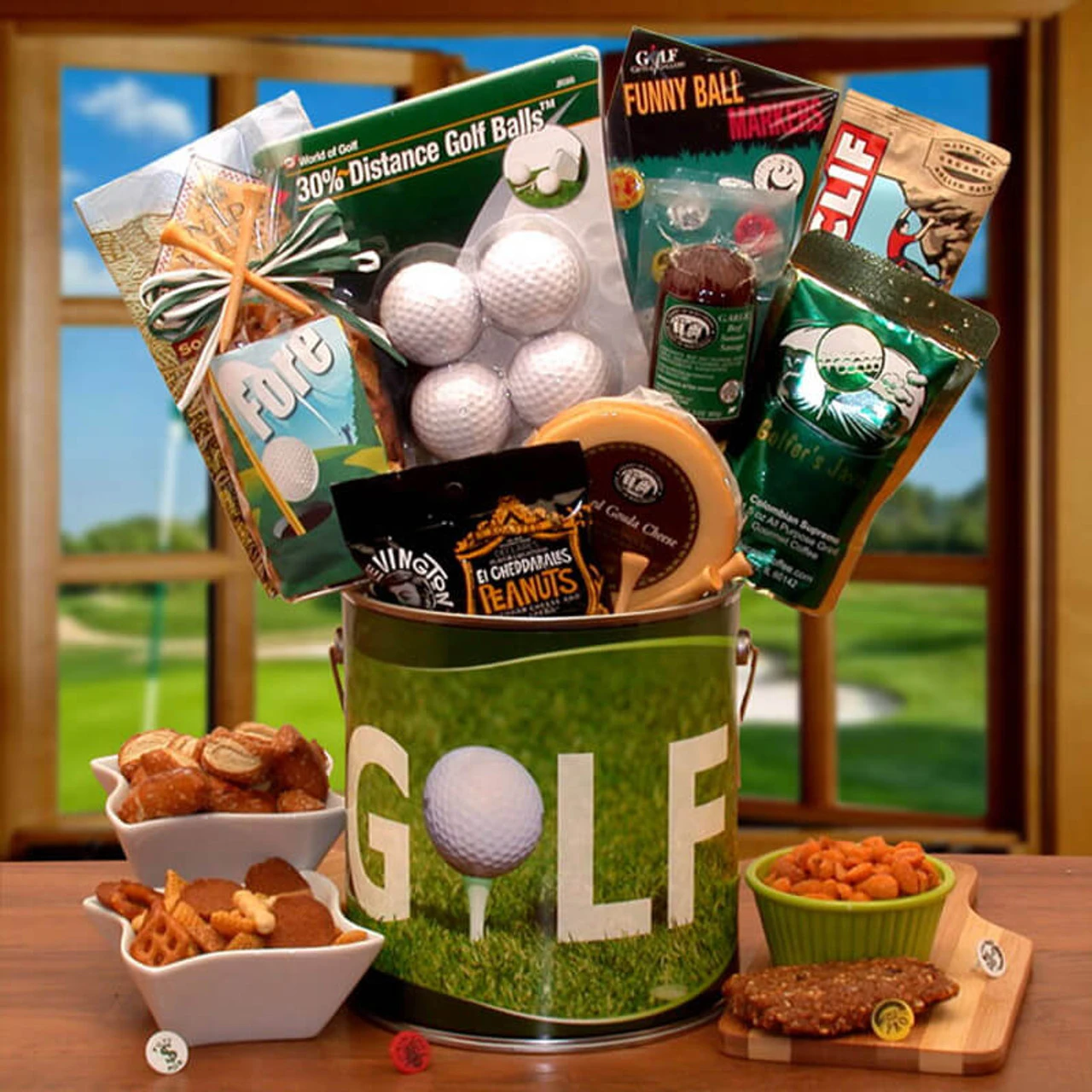 Fore! Golfers Gift Pail 1 Fore! Golfers Gift Pail