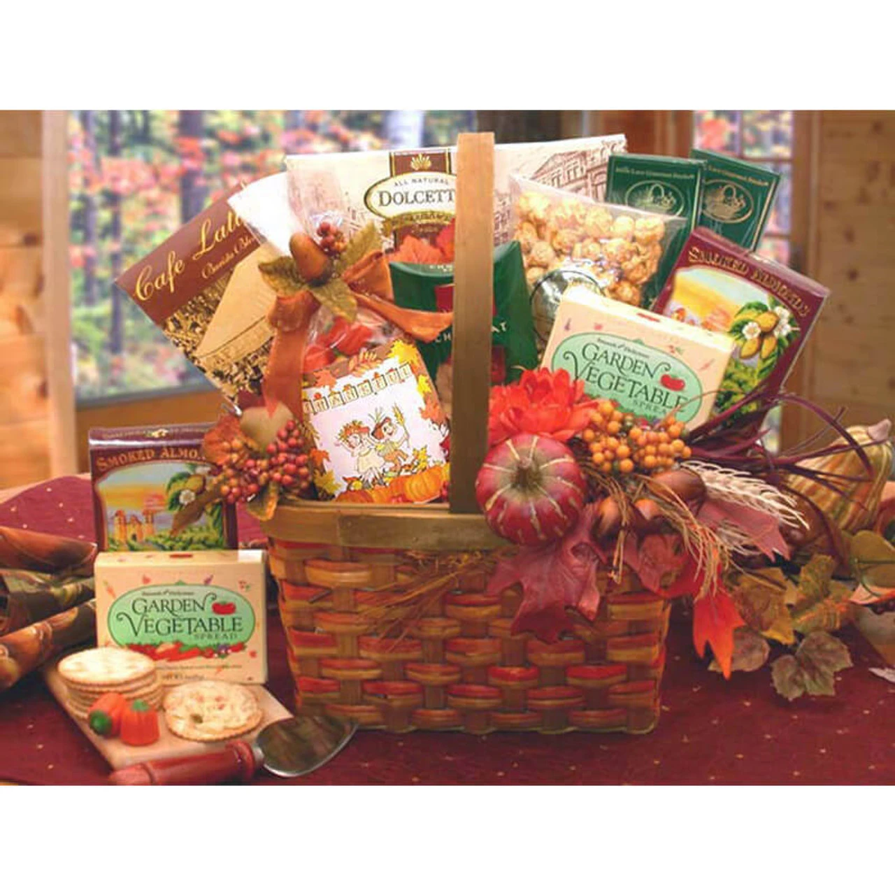 Harvest Blessings Gourmet Fall Gift Basket 1 Harvest Blessings Gourmet Fall Gift Basket