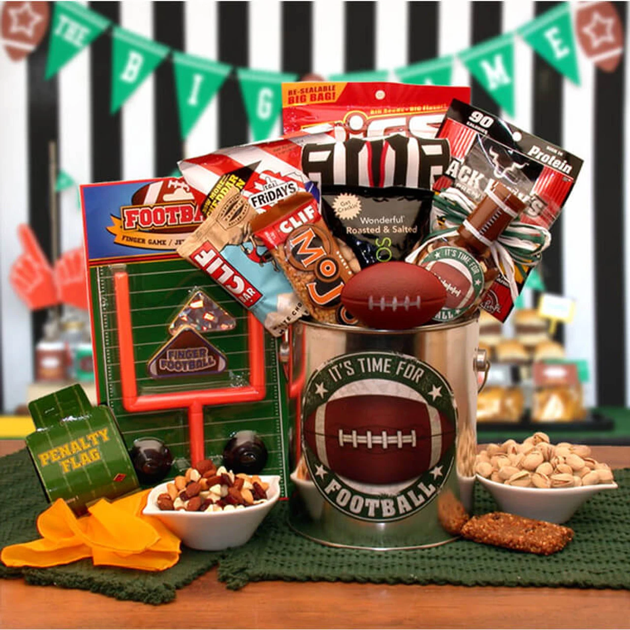 It's Football Time Gift Pail 1 It's Football Time Gift Pail