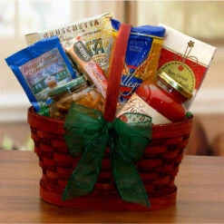 Mini Italian Dinner For Two Gift Basket