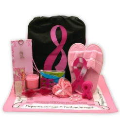 Show You Care-Be Aware Breast Cancer Gift Tote