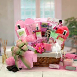 Sweet Summer Blooms Spa Basket