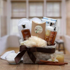 Delightfully Sweet Vanilla Spa Gift Basket
