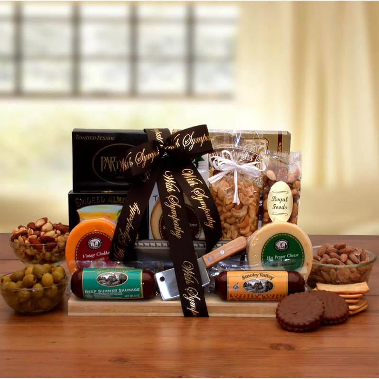 With Our Deepest Sympathy Gourmet Gift Board 1 With Our Deepest Sympathy Gourmet Gift Board