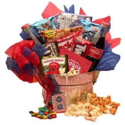 Blockbuster Night Movie Pail W/ $10 Redbox Gift Card