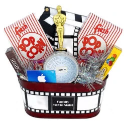 Family Movie Night Gift Basket (Small)