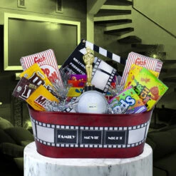 Family Movie Night Gift Basket 5 Family Movie Night Gift Basket -Memory Lane Gifts family movie gift basket2 09641.1579201986