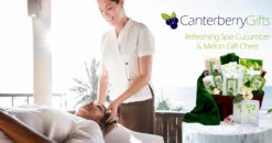 New Arrival -Memory Lane Gifts refreshing spa cucumber melon gift chest lifestyle 15741.1649174081